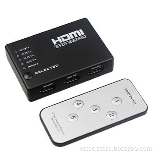 Intelligent or mechanical HDMI switches